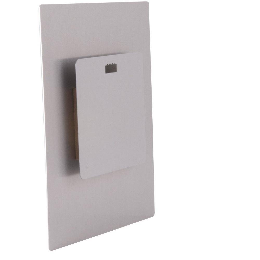 Unisub Chromaluxe Hanger with Spacer Block for Photo Panels. Size 5" x 5" - Pack of 10. - Sublimax