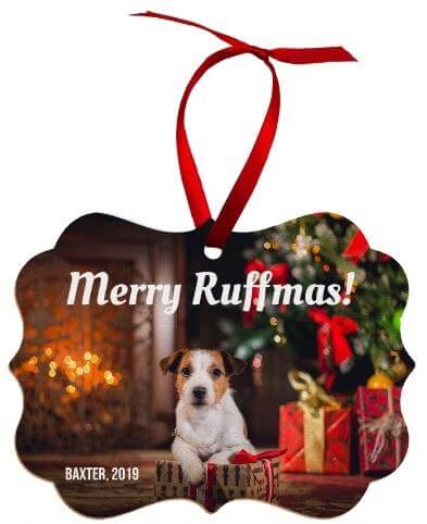 UNISUB 4839 Hardboard Textured Matte Ornament Benelux sublimation blanks - 2.86" x 3.95" with Ribbon - Box with 10