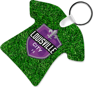 Unisub 4408 Aluminum Sublimation Keychain blanks T-Shirt Shape - 2 Sided (case of 50) - Sublimax