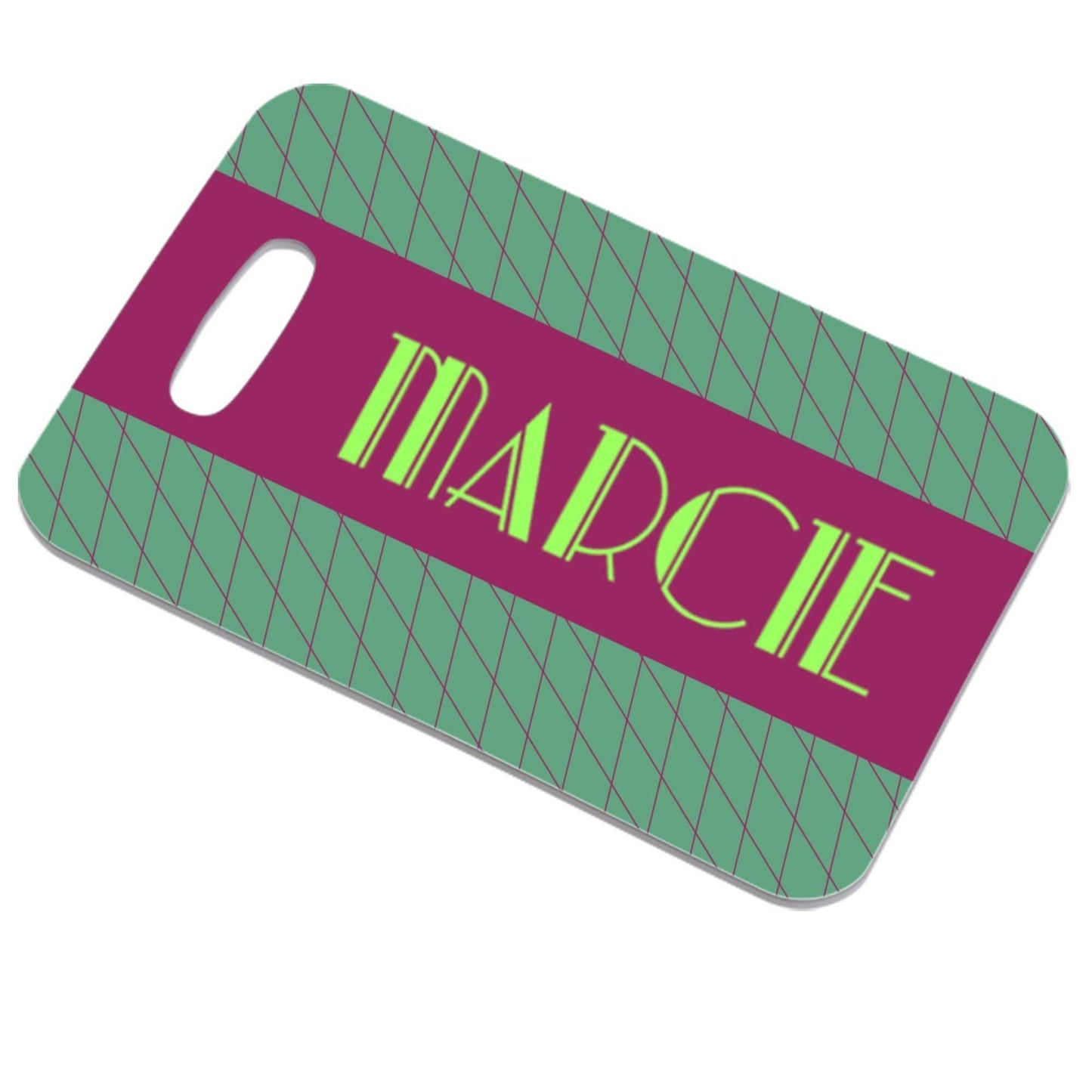 UNISUB 5503 Sublimation Bag Tag Blanks - Rectangle / 2-Sided / 4" x 2.75" 9 (PACK OF 50 BAG TAGS) - Sublimax