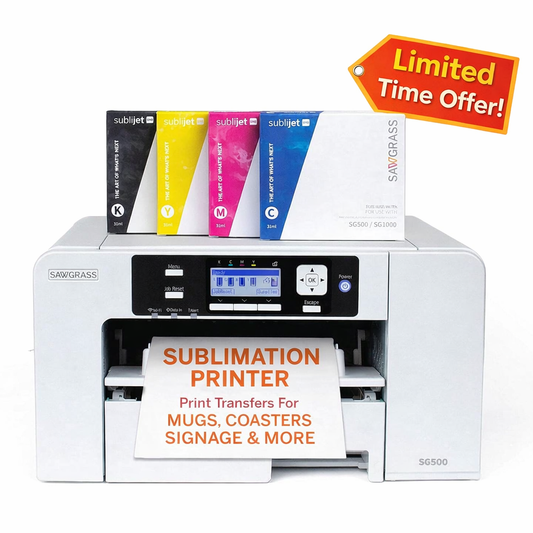 Sawgrass SG500 Sublimation Printer - Full ink set included