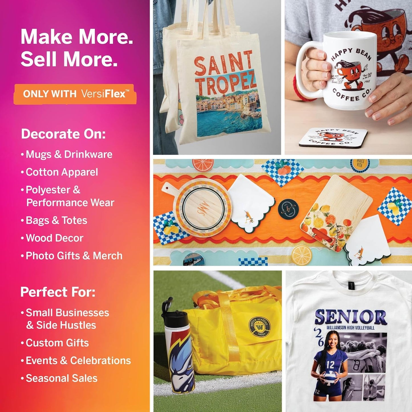 Sawgrass  SG500 VERSIFLEX Bundle with 31ml inks(full size) and paper