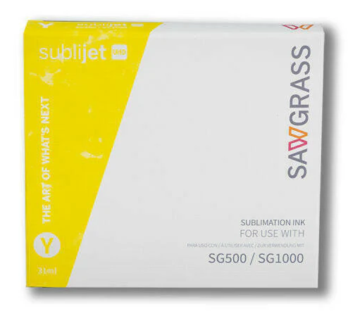 SubliJet UHD Ink for SG500 and SG1000 printers - 31mL - YELLOW
