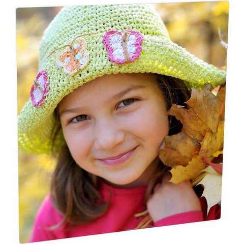 ChromaLuxe Sublimation Blank Aluminum Photo Panel 6 x 6" Gloss White (CASE OF 10) - Sublimax