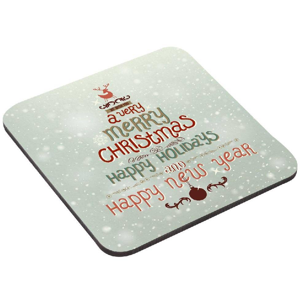 Unisub Sublimation Coaster Blanks - 3.75" Square with Cork Back. Pack of 40. - Sublimax