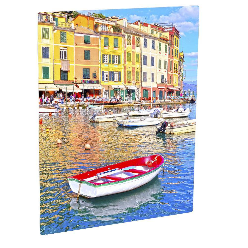 Chromaluxe Metal Photo Panel Blanks. Size 5"x7". Gloss White. Pack of 10. - Sublimax