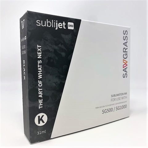 SubliJet UHD Ink for SG500 and SG1000 printers - 31mL - Black